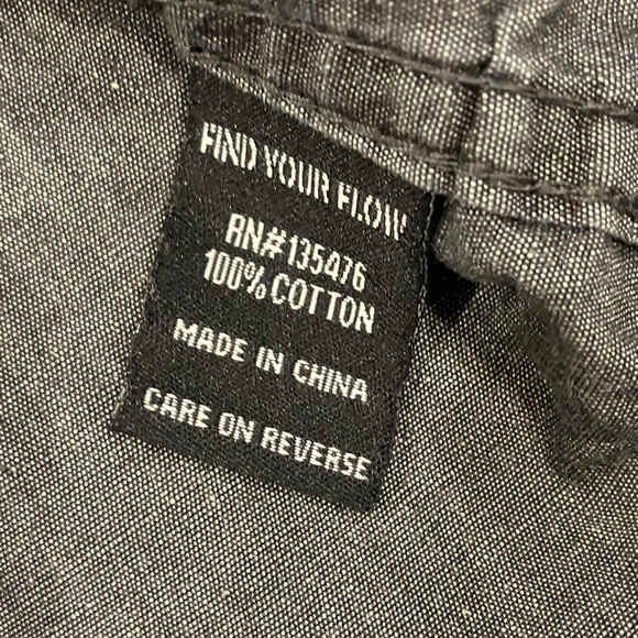 Super brand Men's size small Dark Gray Casual Button Down Shirt - Picture 5 of 14